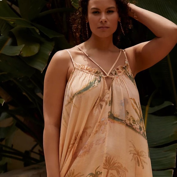 Anthropologie strappy midi dress - Picture 2 of 9